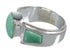Turquoise Authentic Sterling Silver Ring Size 8-1/4 RX81049